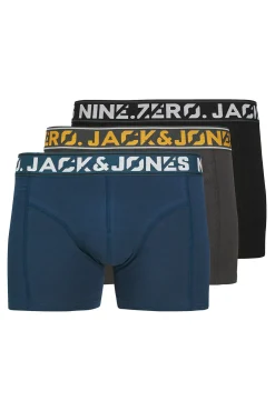 Jack & Jones Roupa Interior-Pacote 3 Boxer preto
