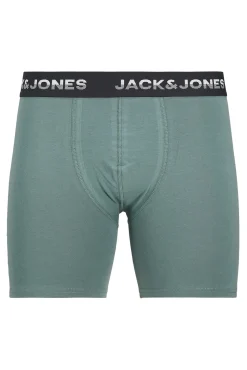 Jack & Jones Roupa Interior-Pacote 3 Boxers ciclistas azul