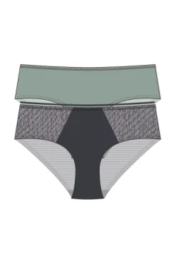 Dorina Roupa Interior-Pacote clássico de duas peças Madison Hipster multicolour