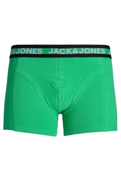 Jack & Jones Roupa Interior-Pacote com 3 boxer verde