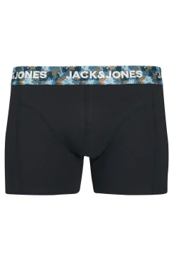 Jack & Jones Roupa Interior-Pacote com 3 boxer azul