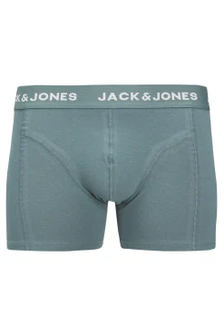 Jack & Jones Roupa Interior-Pacote com 3 boxer azul