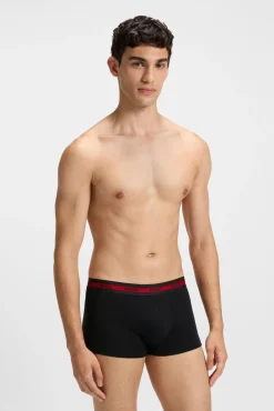 HUGO Roupa Interior-Pacote com 3 boxers Preto