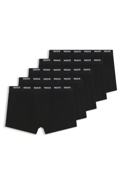 HUGO Roupa Interior-Pacote com 5 boxers Preto