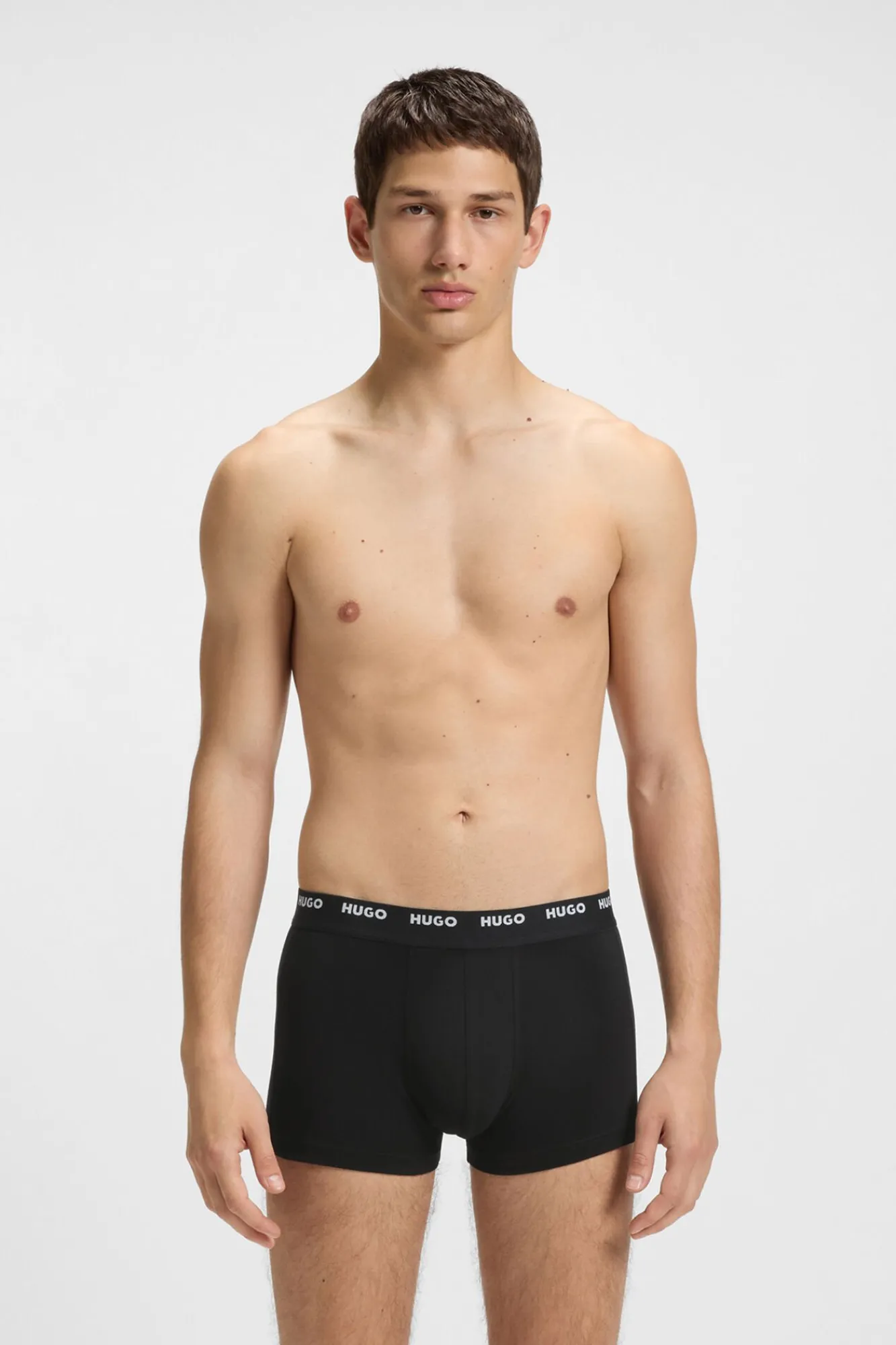 HUGO Roupa Interior-Pacote com 5 boxers Preto
