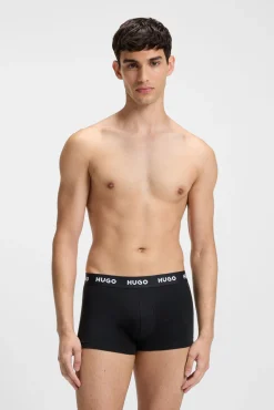 HUGO Roupa Interior-Pacote com 3 boxers Preto