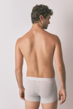 Women'secret Roupa Interior-Pacote com 2 boxers azuis lisos azul