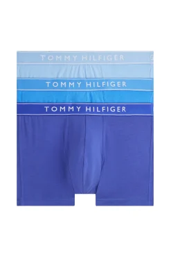 Tommy Jeans Roupa Interior-Pacote com 3 Boxers de Algodão estampado