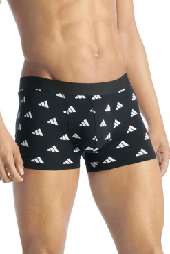 Adidas Roupa Interior|Desporto-Pacote com 3 boxers de algodão Active Flex azul