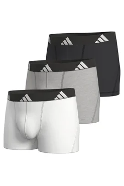 Adidas Roupa Interior|Desporto-Pacote com 3 boxers de algodão Active Flex estampado