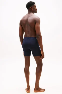 Tommy Jeans Roupa Interior-Pacote com 3 Boxers de Algodão preto