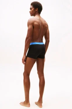 Tommy Jeans Roupa Interior-Pacote com 3 Boxers de Algodão preto