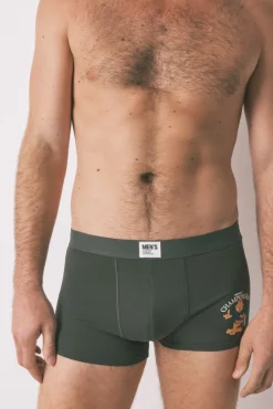 Women'secret Roupa Interior-Pacote com 2 boxers de cuecas Garfield bege