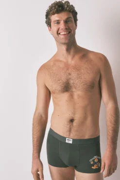 Women'secret Roupa Interior-Pacote com 2 boxers de cuecas Garfield bege