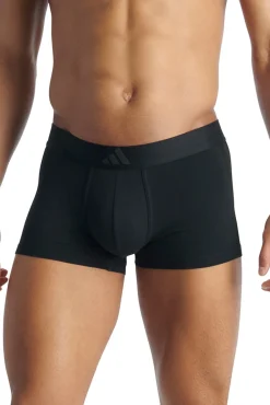 Adidas Roupa Interior-Pacote com 2 boxers elásticos Active Flex Cotton 3 Stripes azul