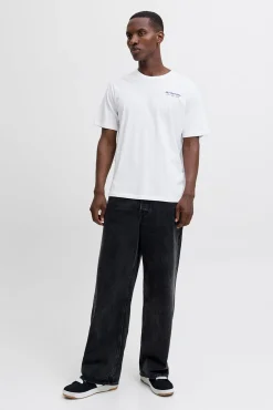 Jack & Jones T-Shirts-Pacote com 2 camisetas de modelagem regular preto