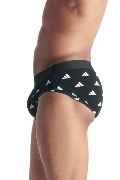 Adidas Roupa Interior-Pacote com 3 cuecas Active Flex de algodão azul