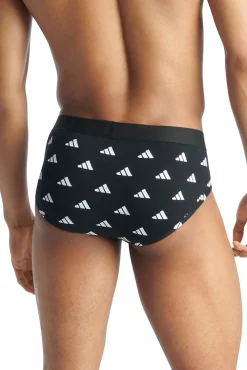 Adidas Roupa Interior-Pacote com 3 cuecas Active Flex de algodão azul