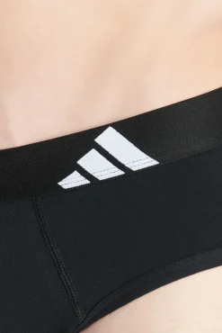 Adidas Roupa Interior-Pacote com 2 cuecas de algodão Active Flex preto