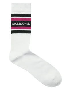 Jack & Jones Meias-Pacote com 3 meias branco
