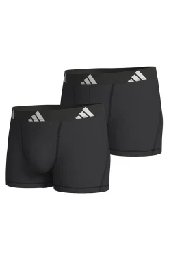 Adidas Roupa Interior-Pacote de 2 boxers de algodão Active Flex preto