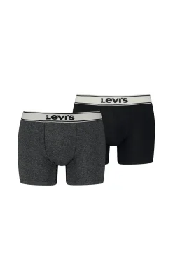 Levi's Roupa Interior-Pacote de 2 boxers ® Preto