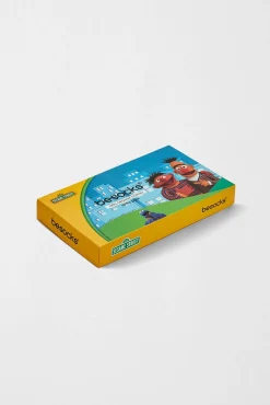 Besocks Meias|Meias-Pacote de 3 pares de meias de algodão orgânico SESAME STREET estampado