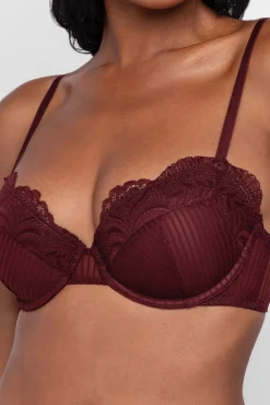 Dorina Roupa Interior-Pacote de soutien semi-acolchoado de duas peças Emersyn vermelho