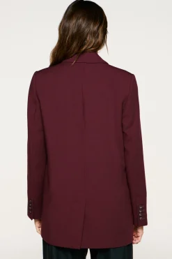 Selected Fatos|Blazers-Paletó de corte relaxado. Roxo