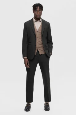 Selected Blazers|Blazers-Paletó Slim Fit Verde