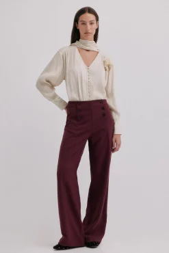 Hoss Intropia Calças-Pam. Calças trespassadas Granada