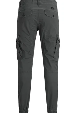 Jack & Jones Calças-Pantalón cargo slim fit preto