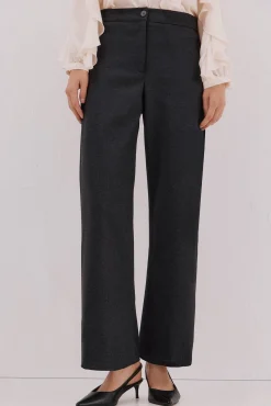 Cortefiel Calças-Pantalón punto roma espiga Multicolorido