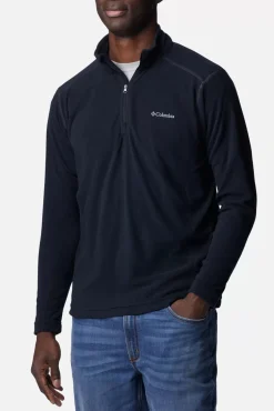Columbia Sweatshirts-para homem Klamath Range™ II meia polar Masculina com fecho-éclair preto