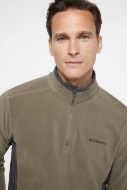 Columbia Sweatshirts|Desporto-para homem Klamath Range™ II meia polar Masculina com fecho-éclair Caqui escuro