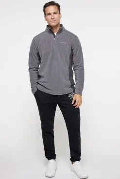 Columbia Sweatshirts-para homem Klamath Range™ II meia polar Masculina com fecho-éclair cinzento