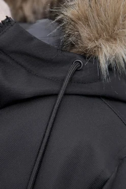 Jack & Jones Sobretudos-Parka acolchoada preto