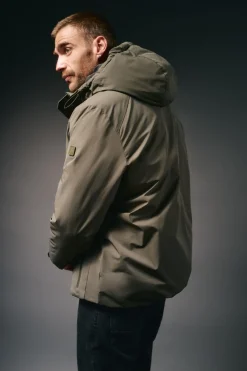 OOTO Sobretudos-Parka acolchoada capuz Verde