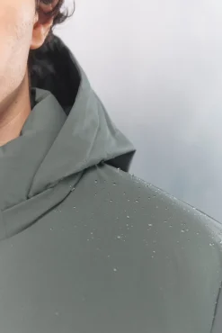 Springfield Sobretudos-Parka acolchoada térmica verde