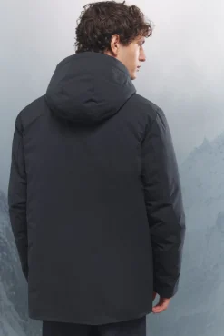 Springfield Sobretudos-Parka acolchoada térmica azul