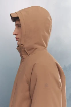 Springfield Sobretudos-Parka acolchoada térmica castanho