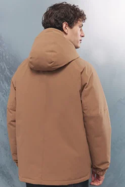 Springfield Sobretudos-Parka acolchoada térmica castanho