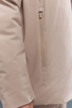 Springfield Sobretudos-Parka acolchoada térmica cru