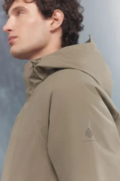 Springfield Sobretudos-Parka acolchoada térmica bege