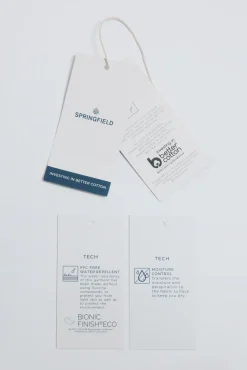 Springfield Sobretudos-Parka algodão estampado