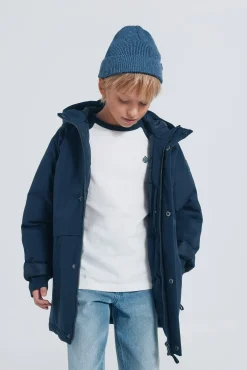 Springfield Kids Sobretudos-Parka marinho para meninos azul
