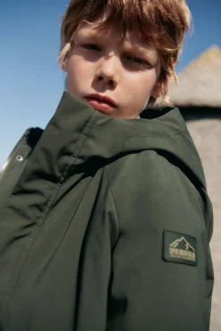 Springfield Kids Sobretudos-Parka cinza para criança bege