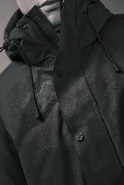 Cortefiel Sobretudos-Parka com capuz Preto