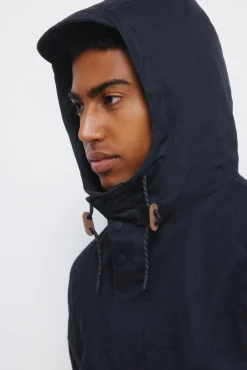 Springfield Sobretudos-Parka curta acolchoada azul