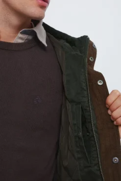 Springfield Sobretudos-Parka de algodão estampado